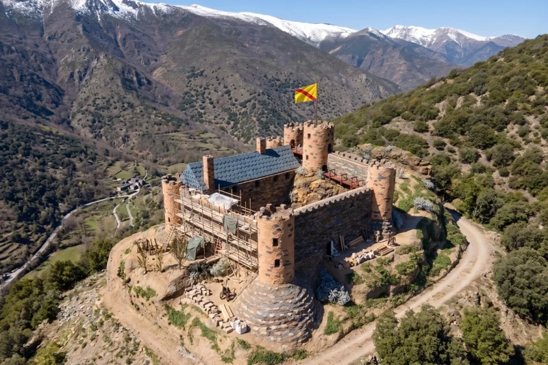 castell-evol-reconstitution Reconstitution Château castell Evol