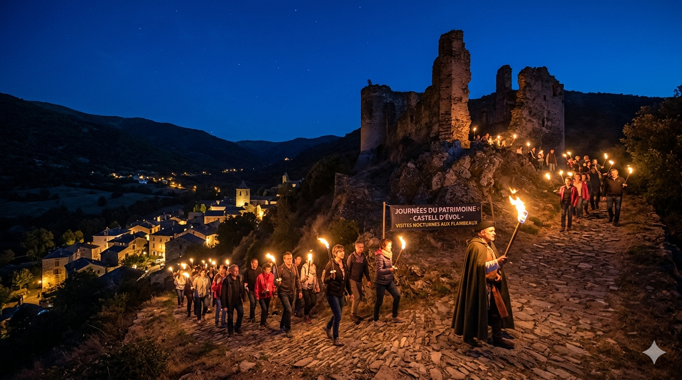 Journées du Patrimoine : Visites nocturnes aux flambeaux